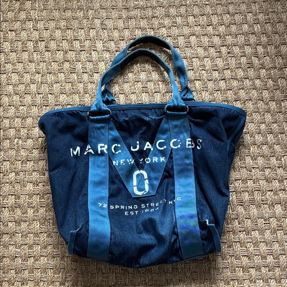 Marc Jacobs Navy Duffel Bag